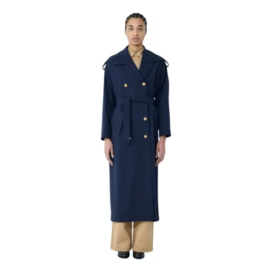 Max Mara Dame Frakker Blå XS, Max Mara Dame Frakker Blå XS,