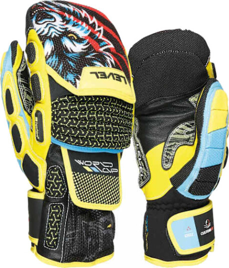 LEVEL Worldcup CF Mitt Yellow Blue 8 - M