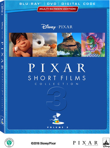 Pixar Short Films Collection 3 DVD
