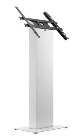 Multibrackets M Pro Series - stand - kiosk style - for LCD display / touchscreen - white