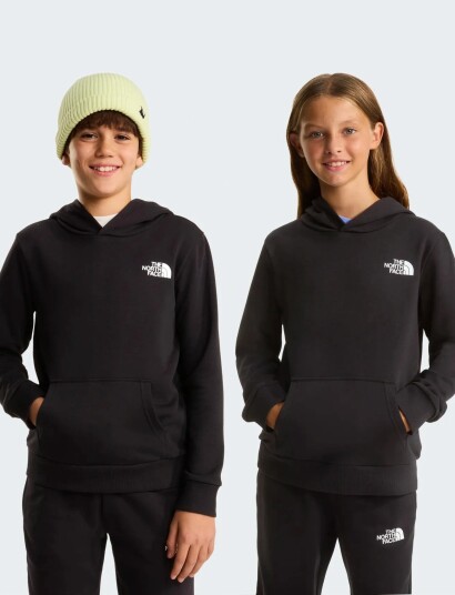 The North Face Teen Simple Dome Light Reg Hoodie Black 115 119