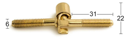 Pianohengsel Habo 1506