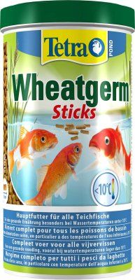 Tetra Pond Wheatgerm Sticks Fiskefôr 1L Tetra Pond Wheatgerm Sticks Fiskefôr 1L