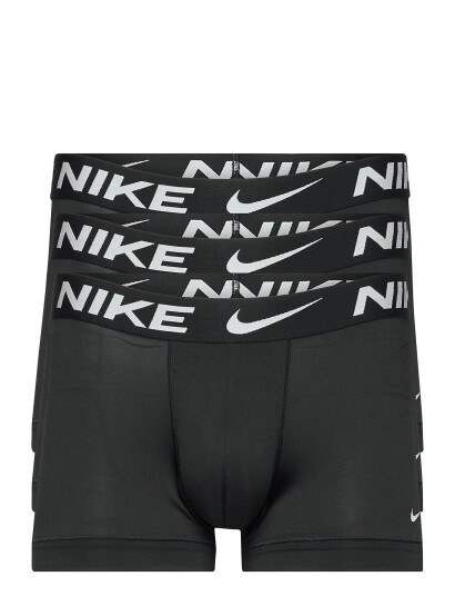 NIKE Underwear Trunk 3Pk - Black - XS
