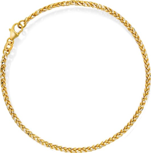 Pan Jewelry, Armbånd i 585 gult gull, 19 cm Pan Jewelry, Armbånd i 585 gult gull, 19 cm