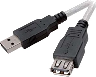 Vivanco Ce U5 18, 1,8 M, Usb A, Usb A, Hankjønn/Hunkjønn, 0,48 Gbit/S, Gjennomsiktig