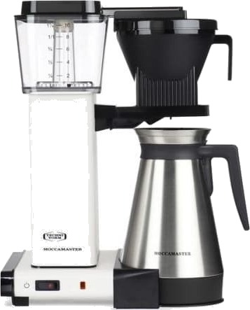 Moccamaster KBGT 741 Cream Overflow coffee maker with thermos