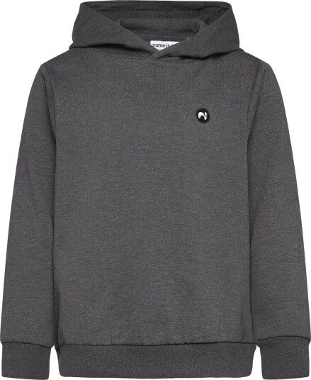 Name It Nkmvimo Ls Sweat W Hood Bru Noos Grey 122 128