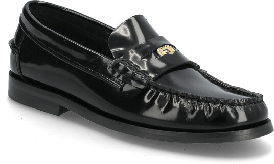 Tommy Hilfiger Th Penny Bar Abrasivato Loafer Black 42