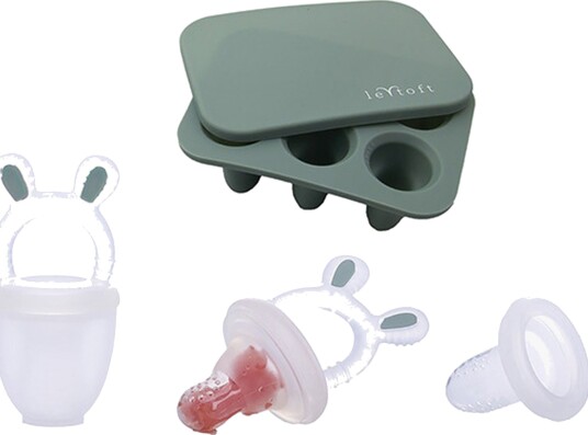 Le Toft Smakesmokk Med Mini-isbitbrett Smokey Green