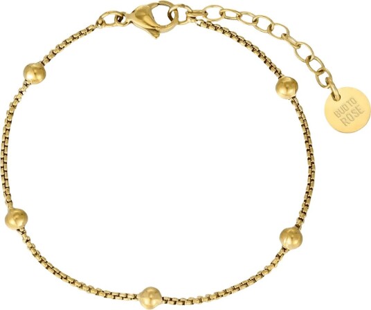 Bud To Rose Sacramento Bracelet Silver Gold ONE SIZE Bud To Rose Sacramento Bracelet Silver Gold ONE SIZE