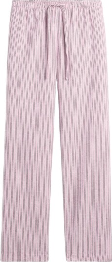 GAP Flannel Pants From The Gap Collection PINK STRIPE XS