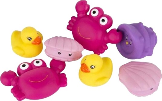 Playgro Flytende Badevenner 6+ Måneder Rosa