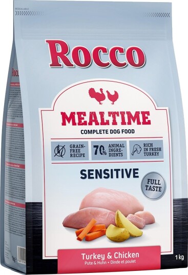 Rocco Mealtime Sensitive Kalkun & Kylling 5 X 1 kg
