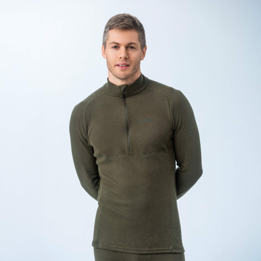Janus Classic Merino 215 Zip M Forest Night M Janus Classic Merino 215 Zip M Forest Night M