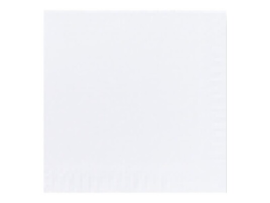 Duni Economy Serviett Størrelse 33 X 33 Cm Avhendbar Hvit En Pakke 600