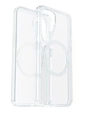 OtterBox Symmetry Transparent Mobildeksel for Samsung Galaxy S25 med Qi-lading
