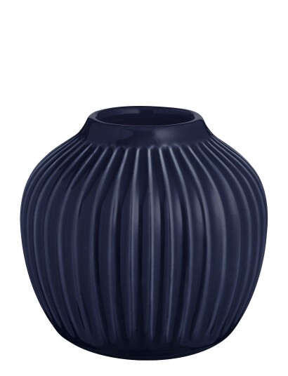 Kähler Hammershøi Vase Blue INDIGO H13CM