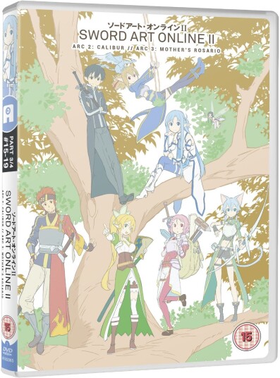 Sword Art Online II Part 3/4 DVD Sword Art Online II Part 3/4 DVD