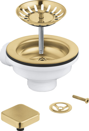 GROHE avløpsventil 1 1/4 t/kv børstet kjølig soloppgang brushed brass