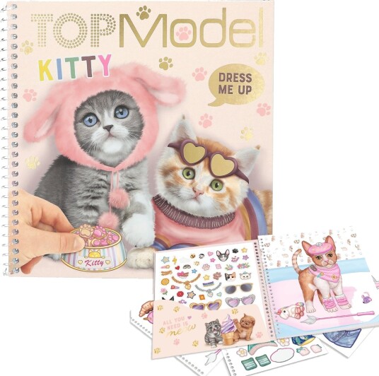 TOPModel - Dress Me Up Stickerbook KITTY  0412965 