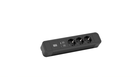 BACHMANN Steckdosenleiste, PRIMO 2 3xCEE7/3, 1xUSB A&C Charger 2,0m CEE7/7 BACHMANN Steckdosenleiste, PRIMO 2 3xCEE7/3, 1xUSB A&C Charger 2,0m CEE7/7