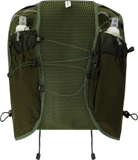 Endurance Genend Running Vest W/Bottles   Khaki green   S
