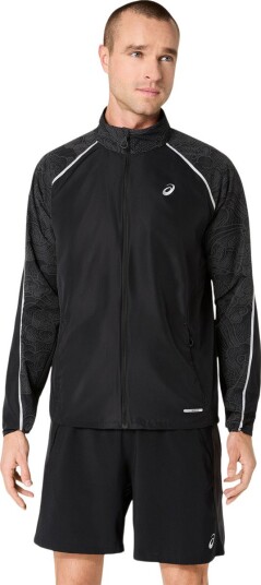 Asics Road Lite Show Jacket   PERFORMANCE BLACK   M