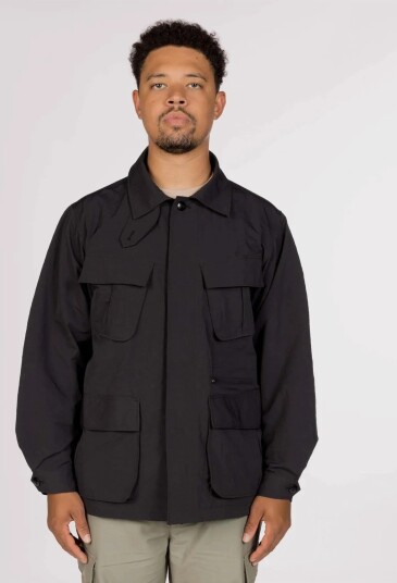 SNOW PEAK Nylon Washer Jacket Black XL SNOW PEAK Nylon Washer Jacket Black XL