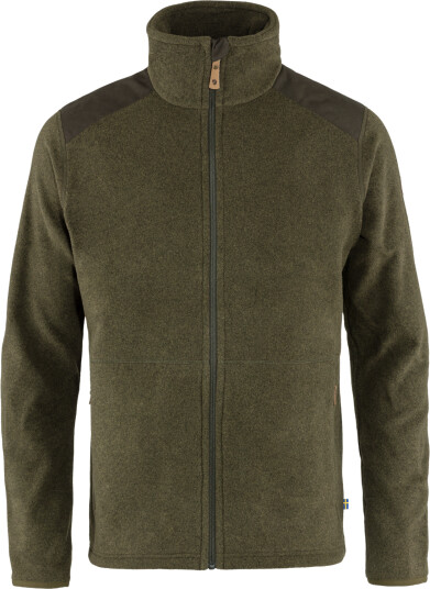 Fjellreven Men's Sten Fleece Dark Olive XL Fjellreven Men's Sten Fleece Dark Olive XL