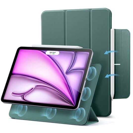 ESR Rebound Magnetisk Cover for iPad Pro 12.9" og iPad Air 13" Grønn