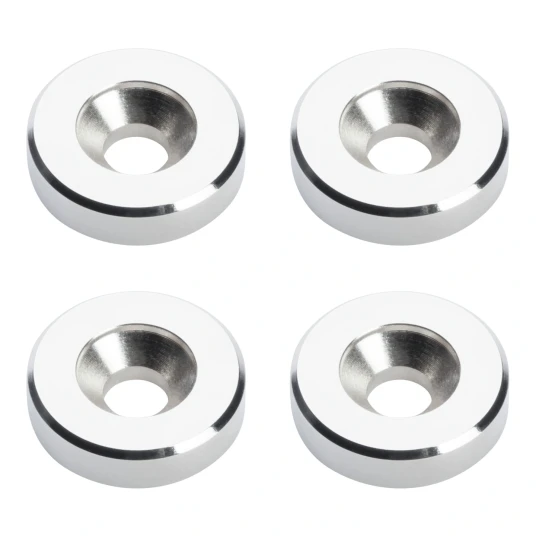 Sadowsky Stainless Steel Bushing Chrome 4 Pcs, 15 X 4,5 X 4mm