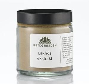 Urtegaarden Lakrisekstrakt i Krukke   30 g
