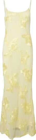 Pieces Pceva Sl Ankle Dress Jrs Bc Yellow XL Pieces Pceva Sl Ankle Dress Jrs Bc Yellow XL