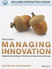 Managing Innovation: Integrating Technological, Market and Organizational Change, Pent brukt bok uten markeringer