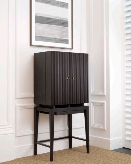 Dimitrios Wine Cabinet Charcoal