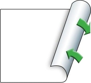 Prisetiket Meto Non.Perm. 29X28mm Hvid Pakke A 5 Stk