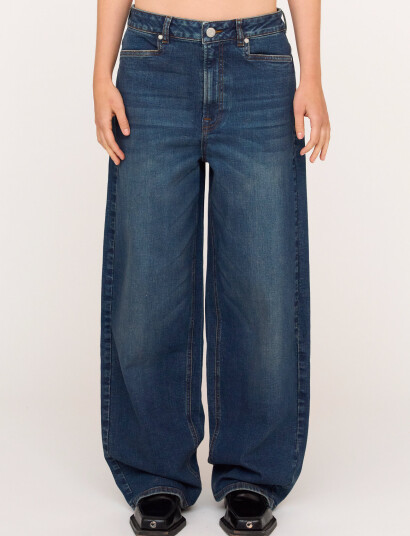 Tomorrow Trw-Kaia Slung Jeans Wash Riverside - Blue - 26 x 32