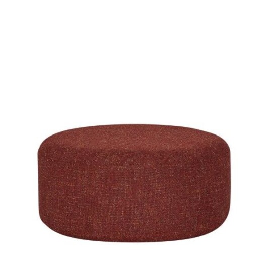 Hübsch Marshmellow Puff Ø70cm Rød