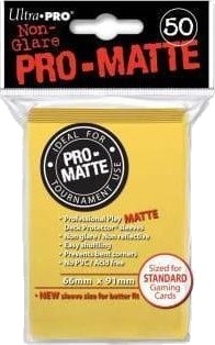 Ultra Pro Deck Protector Ultra Pro Pro Matte Non Glare Gul 50 Stk. 