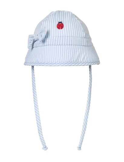 Vanilla Copenhagen Solhat   Seersucker   Blue   M 50/52/3 6Y