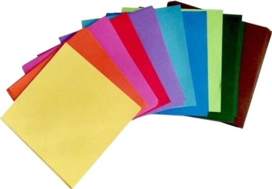 Origami Papir 70G 12X12cm 100 Ark Mix