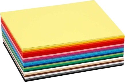 Diverse Creativ Kartong A6 Ark 105X148 Mm 180 G Ass Farger 120 Ass Ark 1 Pk 