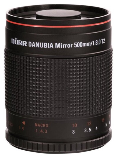 DÃRR Spejl Teleobjektiv - 8,0 Zoom 500mm T2 Connector Ã74mm DÃRR Spejl Teleobjektiv - 8,0 Zoom 500mm T2 Connector Ã74mm