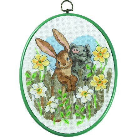 Permin Broderisett New Friends 20x26cm