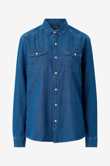 Ellos Collection Denimskjorte Brock Blå