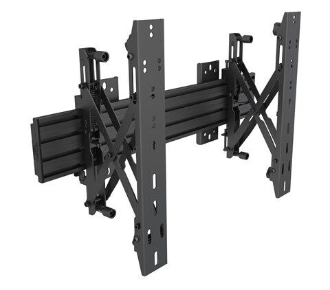 Multibrackets Veggfeste for LCD-skjerm 40"-65" Justerbar Høyde Svart MBW1U