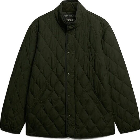 Superdry Quilted Estate Jacket SURPLUS GOODS OLIVE GREEN 3XL