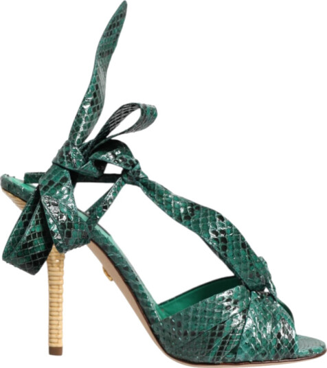 Dolce & Gabbana Dame Sko Grønn 41 EU,