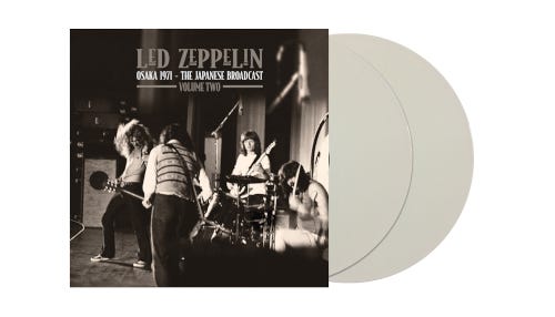 Led Zeppelin  Osaka 1971  The Japanes Broadcast Vol. 2  LP/Vinyl